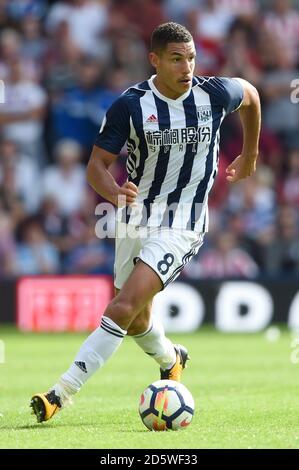 Jake Livermore, West Bromwich Albion Foto Stock