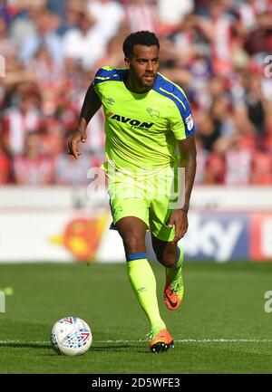 Derby County's Tom Huddlestone Foto Stock