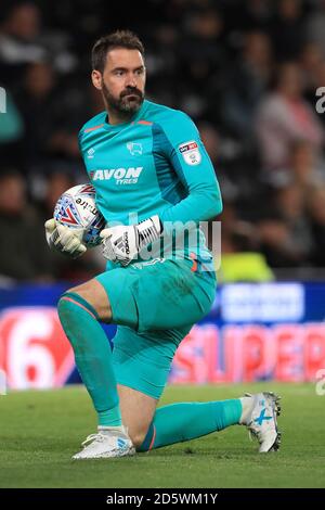 Derby County portiere Scott Carson Foto Stock