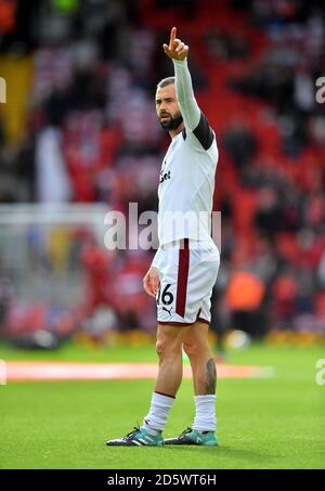 Burnley's Steven Defour Foto Stock