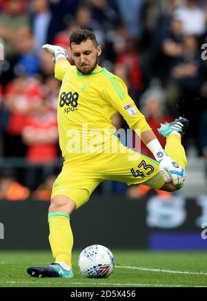 Portiere della Foresta di Nottingham, Jordan Smith Foto Stock