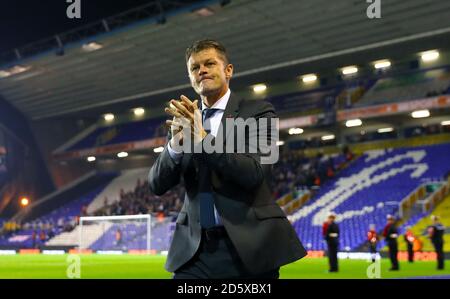 Steve Cotterill, direttore della città di Birmingham Foto Stock