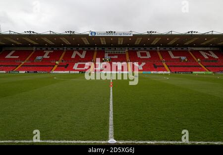 Stadio della banca Sintil di Lincoln City Foto Stock