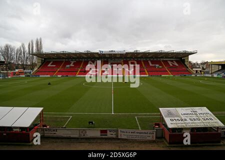 Stadio della banca Sintil di Lincoln City Foto Stock