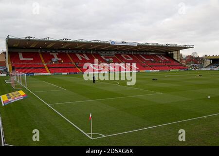 Stadio della banca Sintil di Lincoln City Foto Stock