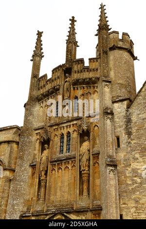 'Buford Church' Settembre 2020 Architectural Church Images, realizzato in Cotswold Stone. Foto Stock