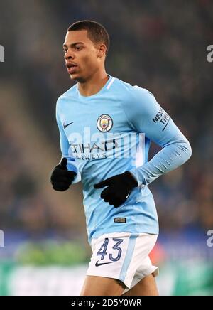 Lukas Nmecha di Manchester Foto Stock