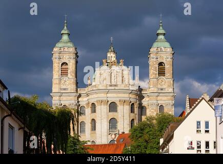 Germania Baden-Wuerttemberg, Weingarten, la Basilica di San Martino Foto Stock