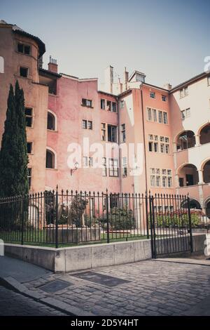 Francia, Dipartimento Rhone, Lione, Centro Storico Foto Stock