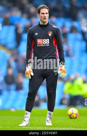 AFC Bournemouth portiere Asmir Begovic Foto Stock