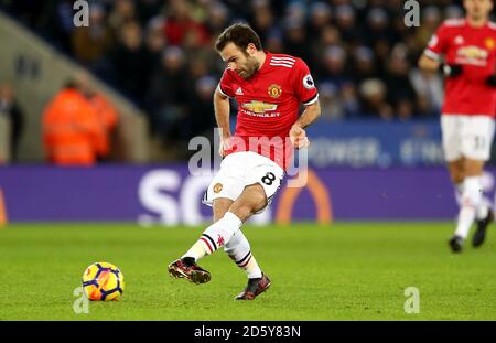 Juan Mata, Manchester United Foto Stock