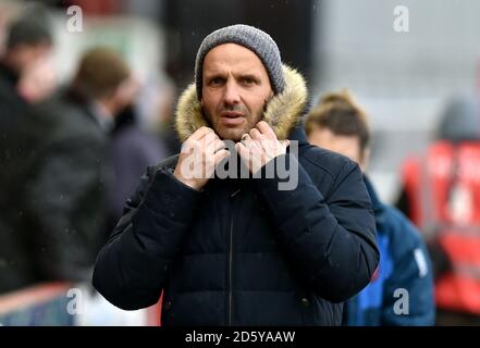 Exeter City manager Paul Tisdale Foto Stock