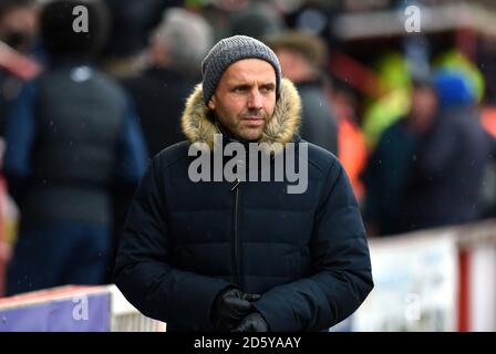 Exeter City manager Paul Tisdale Foto Stock