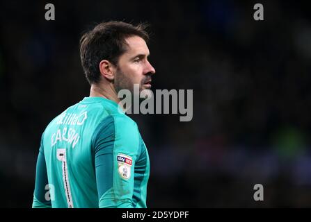 Derby County portiere Scott Carson Foto Stock