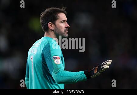 Derby County portiere Scott Carson Foto Stock