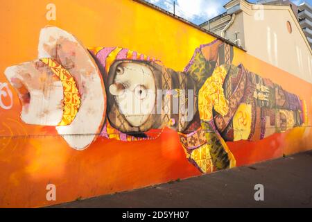 ARTE URBANA PARIGI 13 IL REGNO DELL'ARTE DI STRADA Foto Stock