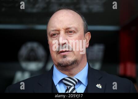 Newcastle United manager Rafael Benitez Foto Stock