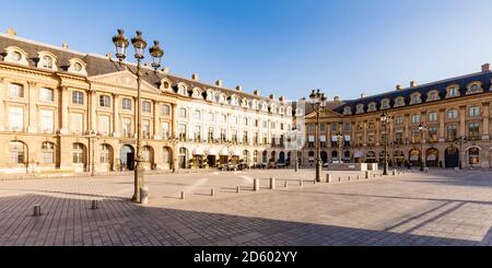 Francia, Parigi, Place Vendome, Hotel Ritz Foto Stock