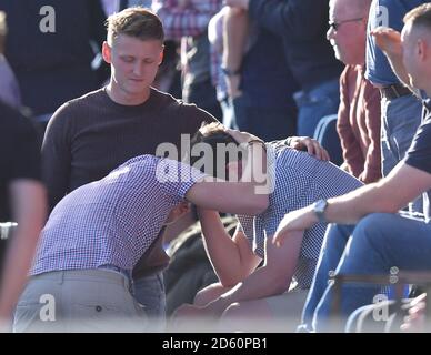 I fan di Charlton Athletic si sono sguadati Foto Stock