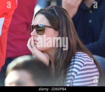 I fan di Charlton Athletic si sono sguadati Foto Stock
