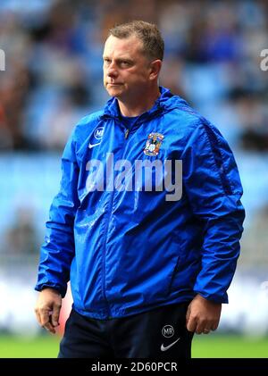 Coventry City manager Mark Robins Foto Stock