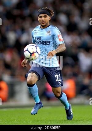 DeAndre Yedlin di Newcastle United durante il Tottenham Hotspur contro Newcastle Partita della United Premier League al Wembley Stadium Foto Stock