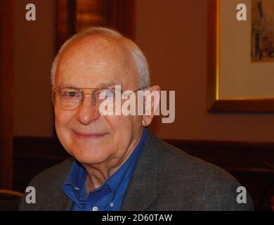 Astronauta del programma Apollo della NASA, Moon-Walker & Space Artist, Alan Lavern Bean, Londra, 2007. Conosciuto come Alan Bean Foto Stock