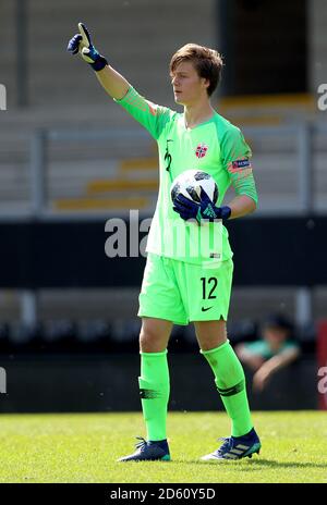 Rasmus Sandberg, portiere norvegese Foto Stock
