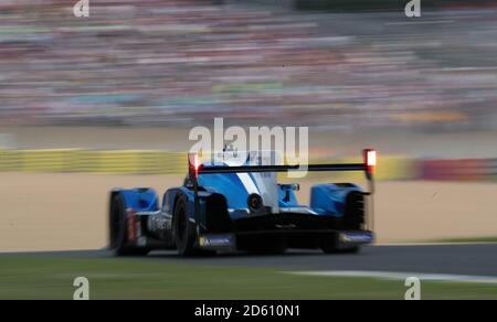 Alex Brundle nella Ginetta G60-LT-P1 Foto Stock