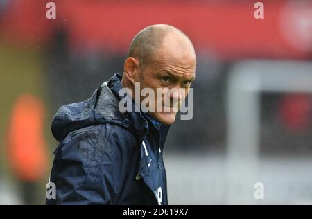 Preston North End Manager Alex Neil Foto Stock