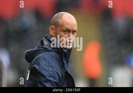 Preston North End Manager Alex Neil Foto Stock