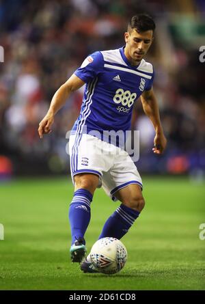 Maxime Colin di Birmingham City durante il gioco Foto Stock