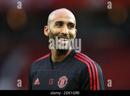 Il Manchester United portiere Lee Grant Foto Stock