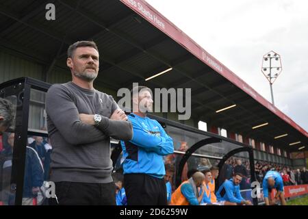 Graham Alexander, direttore di Salford City Foto Stock