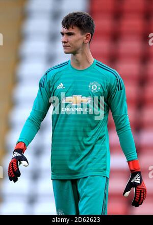 Matej Kovar, portiere del Manchester United Foto Stock