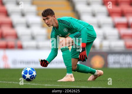 Matej Kovar, portiere del Manchester United Foto Stock