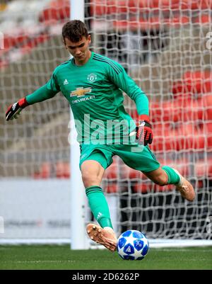 Matej Kovar, portiere del Manchester United Foto Stock