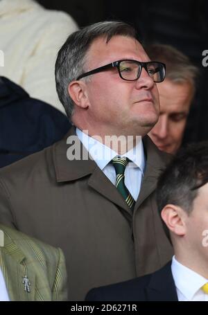 Ed Balls, presidente di Norwich City Foto Stock