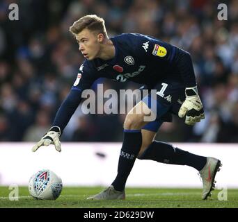 Leeds United portiere Bailey Peacock-Farrell Foto Stock