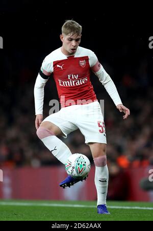 Dell'Arsenal Emile Smith Rowe Foto Stock