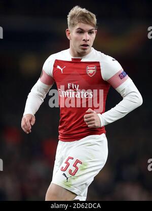 Dell'Arsenal Emile Smith-Rowe Foto Stock