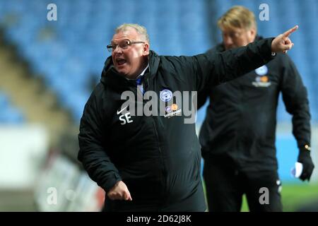 Steve Evans, direttore di Peterborough United Foto Stock
