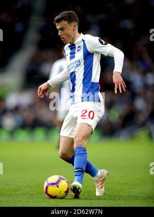 Brighton & Hove Albion's Solly Marzo Foto Stock