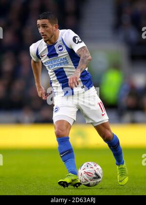 Brighton & Hove Albion Anthony Knockaert Foto Stock