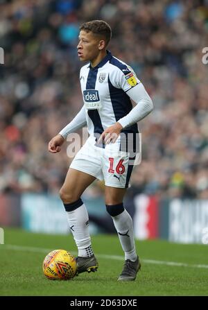 West Bromwich Albion è Dwight Gayle Foto Stock