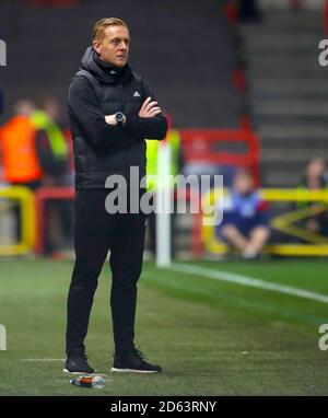 Birmingham City manager Garry Monaco Foto Stock