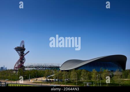 Vista generale dello stadio di Londra prima della partita Foto Stock