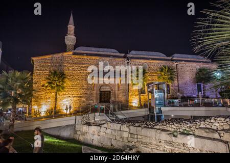 PLOVDIV, BULGARIA - 28 settembre 2020: Moschea Dzhumaya nel centro di Plovdiv, Bulgaria. Foto Stock