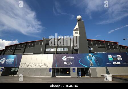 Una vista generale dello Stadio Friuli Foto Stock