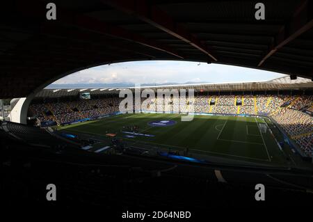 Una vista generale dello Stadio Friuli Foto Stock